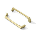 AVICCI 10 Pack Cabinet pulls-5"/128mm Brushed Gold Modern Drawer Handles for Kitchen Cabinet Handles Batheroom Drawer Dresser Furniture Handware - color: Brushed Gold, size: 5"(128mm)Hole Center-10Pcs