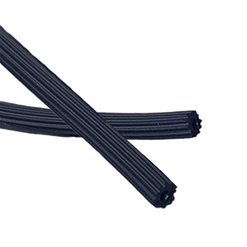 Window Screen Spline, (.125" x 40ft +.14" x 40ft +.16" x 40ft) 3 Sizes in 1 Kit - Screen Retainer Spline for Window Screen Replacement, Black, Tooltriz - size: .125" x 40ft +.14" x 40ft +.16" x 40ft