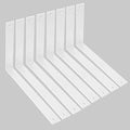 Shelf Brackets 12 Inch L Brackets for Shelves Heavy Duty White Wall Brackets for Shelves 5mm Thick Metal Bracket Support for Shelf with Screws - size: 12 Inch, style: White-8 Pack