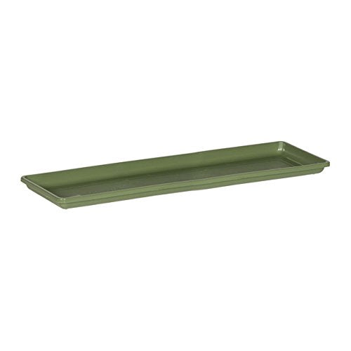 Root & Vessel 10240, Sage, Countryside Flower Box Tray, Medium (22.25” x 6.5”) - color: Sage, size: 22.3" x 6.5" x 1"