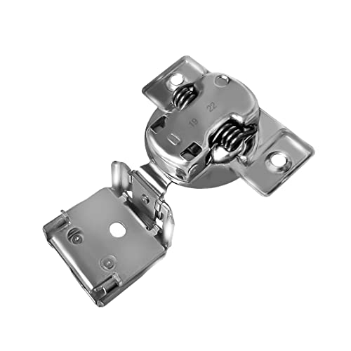 Berta (10 pcs) 1 5/16" Overlay Cabinet Door Hinges, 90 Degree Restricted Opening Angle Soft Closing Face Frame Hinges, 6-Ways 3-Cam Adjustment, Concealed Kitchen Cabinet Door Hinges with Screws - size: 1 5/16" Overlay