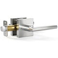 HOSOM Indoor Privacy Door Handle,Keyless Lockset,Satin Nickel Knob,1 Pack - color: Satin Nickel