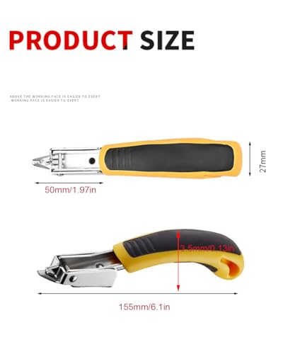 Heavy Duty Staple Remover Tool Claw Upholstery Staple Puller