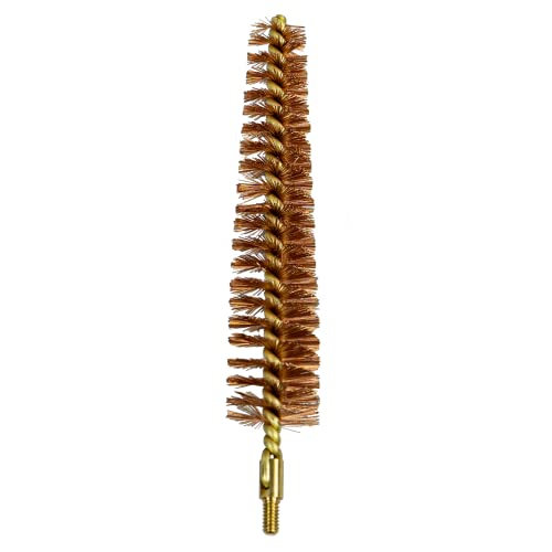 Pro-Shot Products Chamber Brushes: Bronze/Nylon/Stainless, Brass Core, Dual-Diameter & Standard Designs, Star/Locking Lug Recess Compatible, Solvent-Safe, Made in USA - size: .50 CAL
