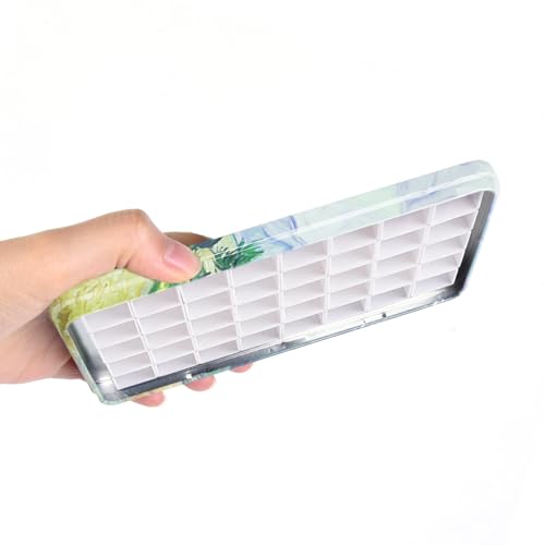 qianshan 40Pcs Empty Half Pans Watercolor Tin Palette with Magnetic Stripe - color: Wheat Field