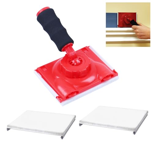 Paint Edger Trimmer Tool with 2 Pads for Walls, Ceilings, Corners & Trims