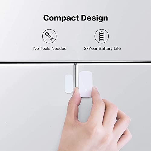 Aqara Zigbee Door and Window Sensor 3 Pack, Wireless Mini Contact Sensor - style: Door and Window Sensor 3 Pack
