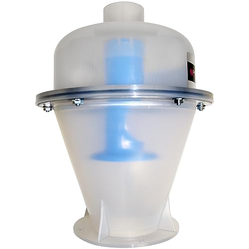 Assembled Quick Click Dust Separator with 5 Gallon Locking Collection Bin and Power Tool Adapter Set with 16 Ft. Hose - size: 16 Ft. Hose