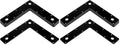 heneng 8 Pack Flat Corner Bracket,9" x 2-1/8" L Shaped Mending Plate - size: 9" x 2-1/8" (Pack of 2)