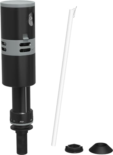 Toilet Fill Valve Replacement, Adjustable 8.7" to 12.2" Toilet Tank Fill Valve, Easy Install, Fix Running Toilet, Quiet Refill, Fits Most Standard Toilets (1 Pack (Single Replacement))