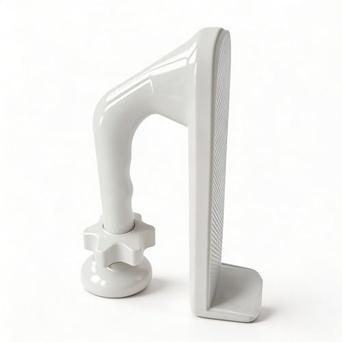 Portable Door Stopper, Aluminum Alloy Anti-Slip Safety Device, Suitable for Personal Protection During Travel or Apartment Living.(White) - color: White