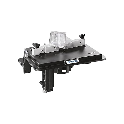Dremel 231 Portable Rotary Tool Shaper and Router Table - Woodworking Attachment - Perfect for Sanding, Shaping, and Trimming Edges, Rotary Tool Accessories