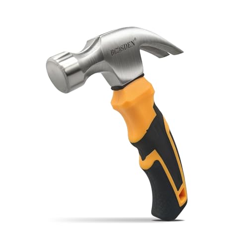 BOOSDEN 8 oz Short Claw Hammer Stubby Small Kids Hammer - size: Small Claw Hammer