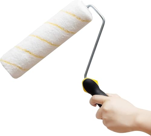 12 PCS Paint Roller Covers 9 Inch 1/2" Nap Microfiber - size: 12 PCS, 9"