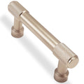 10 Pack 3Inch(76mm) Champagne Bronze Kitchen Cabinet Handles Knurled Cabinet Pulls Gold Drawer Pulls Kitchen Cabinet Hardware Dresser Handles - color: Champagne Bronze, size: 3" Hole Center