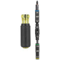 Klein Tools 32528HD KNECT 10-in-1 Impact-Rated Driver, Multi-Bit Screwdriver/Nut Driver with Deep-Well Flip Socket Sizes for Plumbing and HVAC - size: 10-in-1
