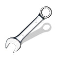 15 mm Metric Stubby Combination Wrench, CR-V Steel with Mirror Polish, 12-Point Design, 15-Degree Offset, Perfect for Auto Repair, Household, Car & Truck Emergency - size: 15 mm