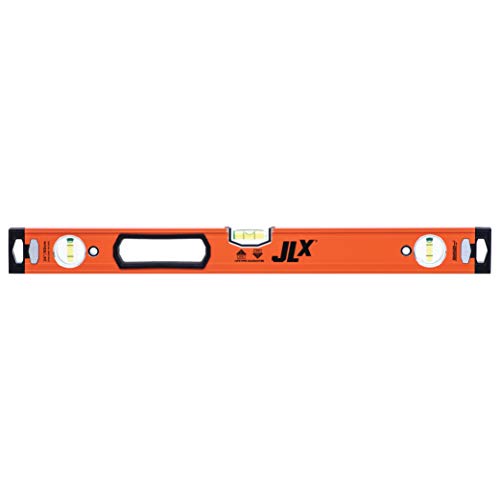Johnson Level & Tool 5700-2400 Heavy Duty Aluminum Box Level, 24", Orange, 1 Level - size: 24 Inch