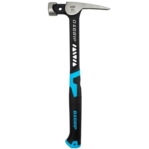 OX Ultrastrike 25 oz Framing Hammer, Milled Face, Martillos De Construccion - size: 25-oz, Milled Face