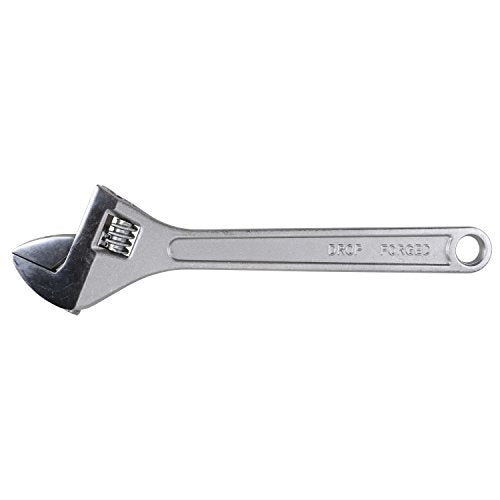 Olympia Tools 24" Adjustable Wrench, Heavy Duty Drop Forged Steel, Chrome Plated, Precision Machined Jaws, Rust Resistant - size: 24-Inch
