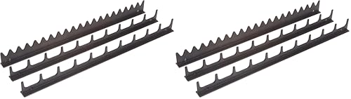 Ernst Screwdriver Rail Set, 20 Tool, Black, (6011-Black) (Pack of 2) - color: Black, size: Pack of 2, style: 20 Tool, Standard Mount