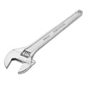 MAXPOWER 15" Adjustable Wrench, 1-3/4" Jaw Opening, Tapered Handle | Adjustable Spanner with SAE/Metric Scales, Polished Finish, and Comfort Grip – Perfect for Plumbing, Nuts, and Pipes - size: 15"