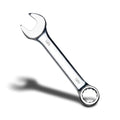 zhax 5/8" SAE Stubby Combination Wrench, 12 Point Box End, 15 Degree Offset Design, Mirror Polish Finish, Forged CR V Steel, Hand Tools for Mechanics, Ideal for Auto and Home Repair - size: 5/8"