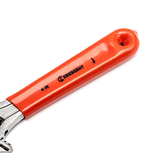 Crescent 4" Adjustable Cushion Grip Wrench - Carded - AC24CVS - size: 4 inch