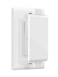 ILIVABLE Magnetic Rocker Light Switch Guards, Not Child Proof, White 1Pack - size: 1 Pack