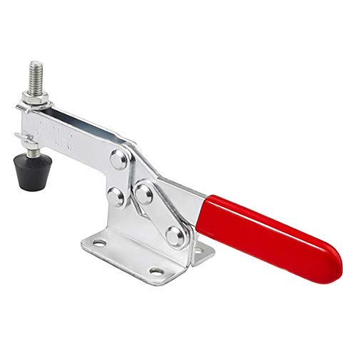 4 Pack Toggle Clamps Latch Vertical Quick-Release Toggle Clamp Antislip Holding Capacity 220 lbs Tool GH-201C - style: 201C, 4PK