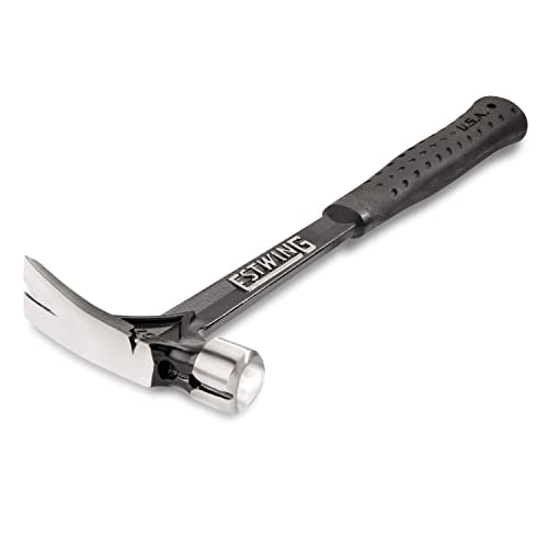 ESTWING Ultra Series Hammer, 19oz Smooth Face, Black Grip, EB-19S - size: 19 oz, style: Smooth Face