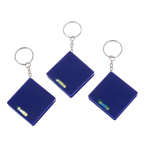 Upgraded Mini Keychain Tape Measure with Square & Bubble Level Steel Ruler 1meter Measuring Tape for Household Small Steel Tape Measure Keychain Ruler Lightweight Measuring Instrument Measurement