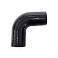 ID 2.5 inch 90 Degree Silicone Elbow Coupler Hose 4" Leg Length - color: Black 90, size: ID: 2.5" (63mm)