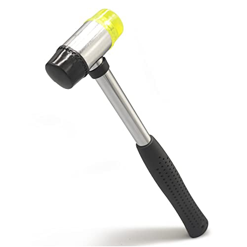 Rubber Hammer-25mm Small Rubber Mallet Soft Plastic Mini Mallet with Ergonomic Grip for Jewelry Making DIY Leathering Crafts Woodworking - size: 25mm Soft Hammer