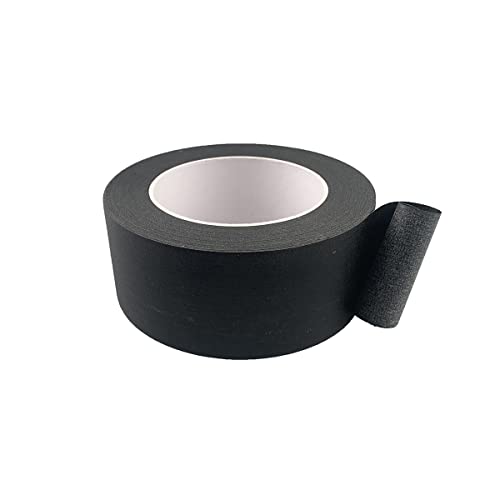 2 Inch Black Wide Masking Tape, 2 Inch X 55 Yard - color: Black, size: 2 Inch X 55 Yard