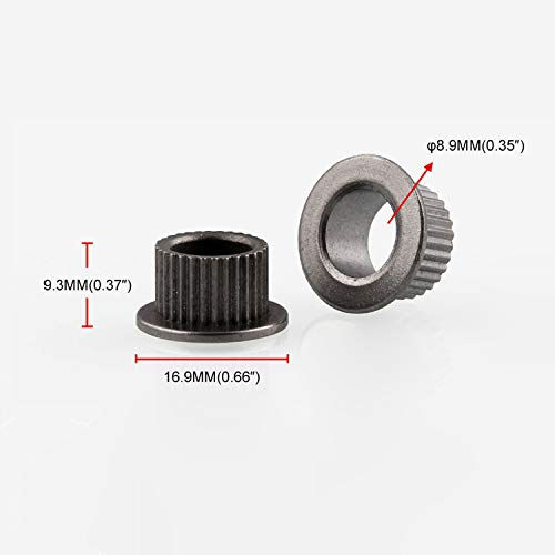 LEDAUT Door Hinge Pin and Bushing Repair Kits (4 pins 2 Door) for 1994-2004 Chevy S10 & GMC S15 - size: OT270