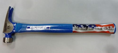 VAUGHAN California Framer, 19 Oz, Framing Hammer, Assembled in the USA - color: Straight - Painted, size: 19 oz