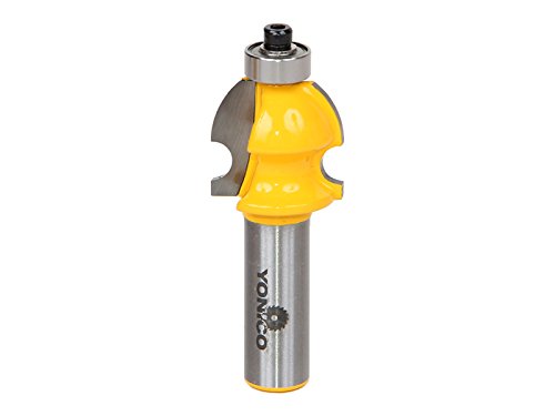 YONICO Architectural Molding Router Bits 15/16-Inch 1/2-Inch Shank 16136 - style: 16136 - 15/16" CL - 1/4" CD - 1/2" Shank