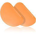 Patelai 2 Pcs Bowl Scraper Dough Bench Scraper Baking Flexible Spatula