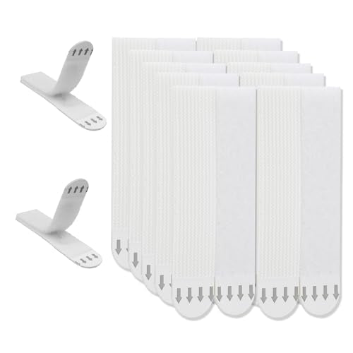 Gisde Large Picture Hanging Strips Heavy Duty, 24-Pairs(48 Strips) Sticky Picture Hangers for Walls No Damage Wall Picture Hangers Without Nails Refill Adhesive Poster Strips(Large-24 Pairs) - size: Large-24 pairs