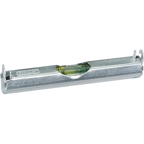 Stanley 0-42-287 Line Level | Lightweight Durable Metal Body, Includes Hooks for Use on String - color: Multi-colour
