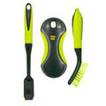 Pine-Sol Scrub Brush Set - Long Handle Cleaning Brushes with Heavy Duty Bristles and Comfort Grip - Scrubbers for Kitchen, Household, and Dishwashing, 3 Pieces - size: 3 Piece Set