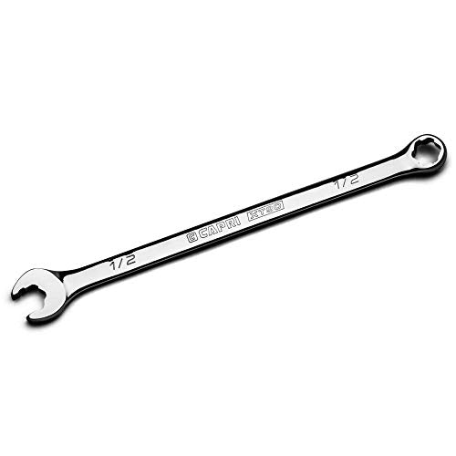 Capri Tools 1/2 in. WaveDrive Pro Combination Wrench for Regular and Rounded Bolts - size: 1/2"