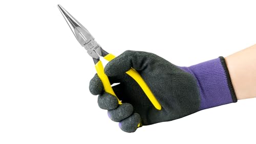 Tsunoda RP-200, Precision 8-Inch Long Nose Pliers, High-Accuracy Tip Alignment, Made in Japan - size: 8-Inch w/o Spring