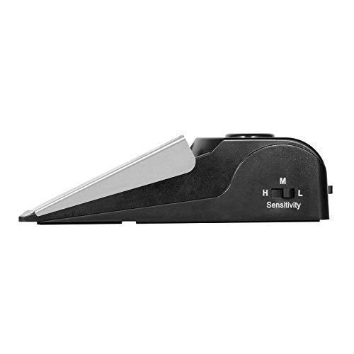 ZZRUI Upgraded 2 in 1 Portable Door Stopper Floor Wedge Security Alarm Loud 120db Entrance Alert Door Stop Alarm for Travel Home Apartment House (3 Packs) - size: 3 Pack