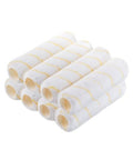 Bates- Paint Roller Covers, 9", Yellow Stripes, 8 Pack, Covers for Paint Rollers 9 Inch, 9 Inch Paint Roller Covers, Paint Roller Cover, Paint Roller Covers 9 Inch, Large Paint Roller Covers - color: Yellow Stripes, size: 9 Inch, 8 Pack