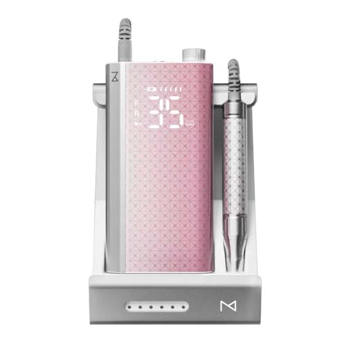 M Pro Spin Nail Drill 60W Brushless Motor 35,000 RPM | Pink - color: Pink