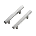Ravinte Brushed Nickel Square Cabinet Hardware Pulls 3 Inch 30 Pack - color: Brushed Nicke, size: 3 Inch Hole Center
