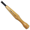 Wazakura Made in Japan Bonsai Chisel Hand V-Parting Carving Tool 0.17 in (4.5 mm) for Jin Shari Making, DIY Woodcarving Knife for Experts and Beginners (V-Parting Triangle Shape 4.5 mm) - style: V-Parting Triangle Shape 4.5 mm