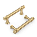 9BUILD 10 Pack 3 Inch Champagne Bronze Cabinet Handles,Kitchen Hardware - color: Champagne Bronze, size: 3"/76MM Hole Center
